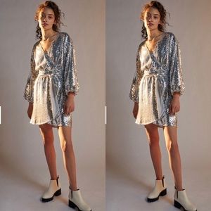 Anthropologie Sequin Dress